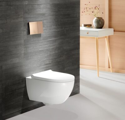 ACANTO seinapealne WC-poti komplekt