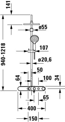 Dušikomplekt SHELF 1050 MINUSFLOW - Image 9