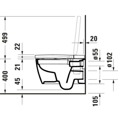 SENSOWASH STARCK F PRO pesuga WC-pott - Image 8
