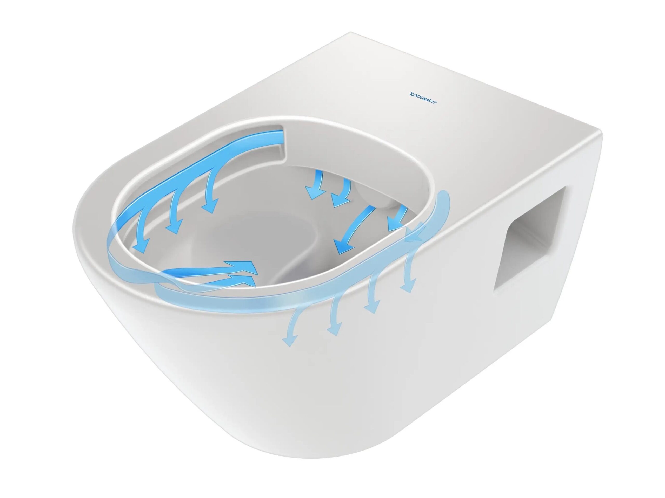 Seinapealne WC-pott D-NEO - Pilt 3