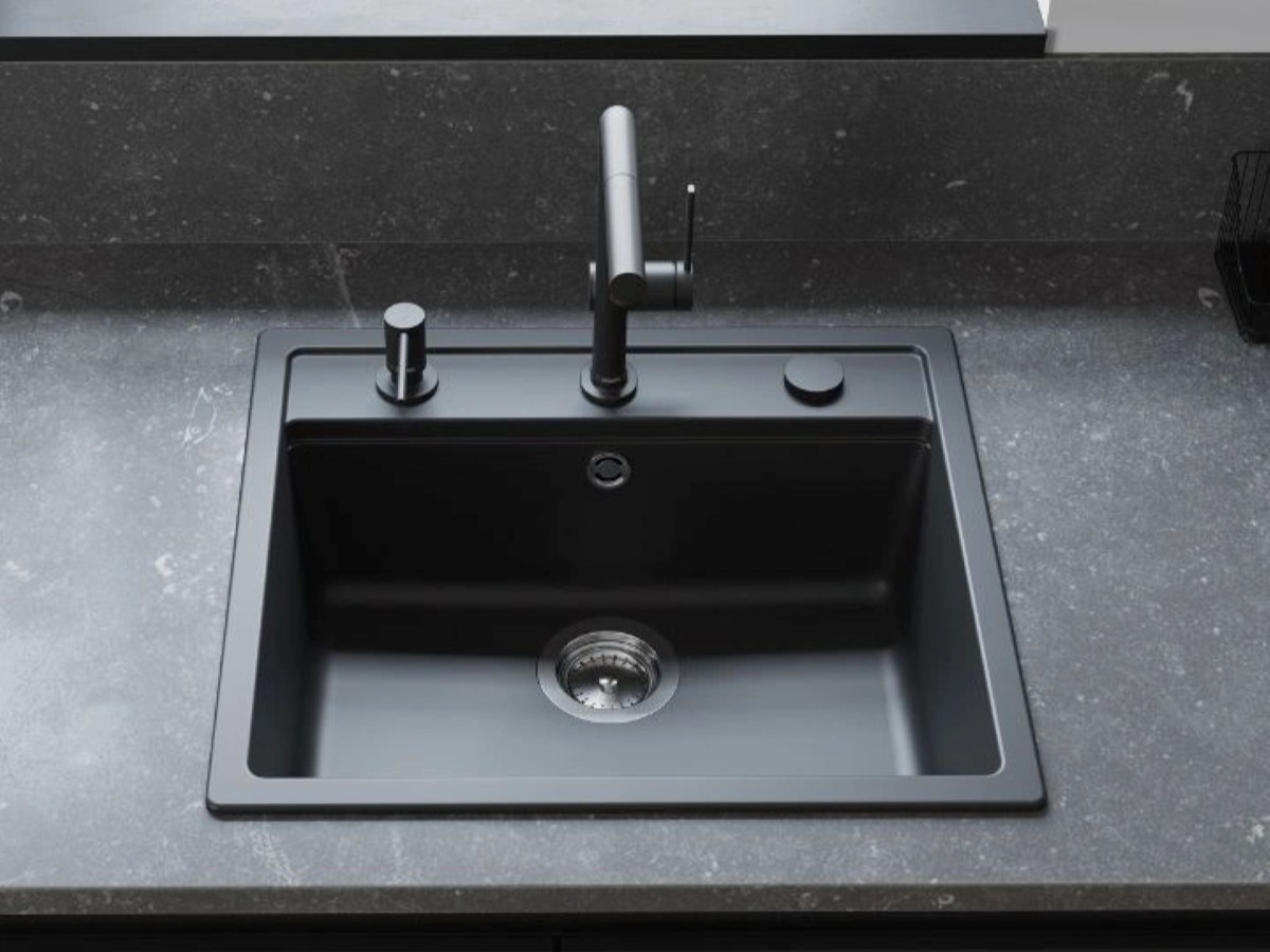 Seebidosaator Hansgrohe A41 mattmust - Pilt 2